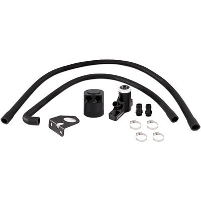 BAFFLED OIL CATCH CAN KIT, FITS FORD 6.4L POWERSTROKE 2008–2010